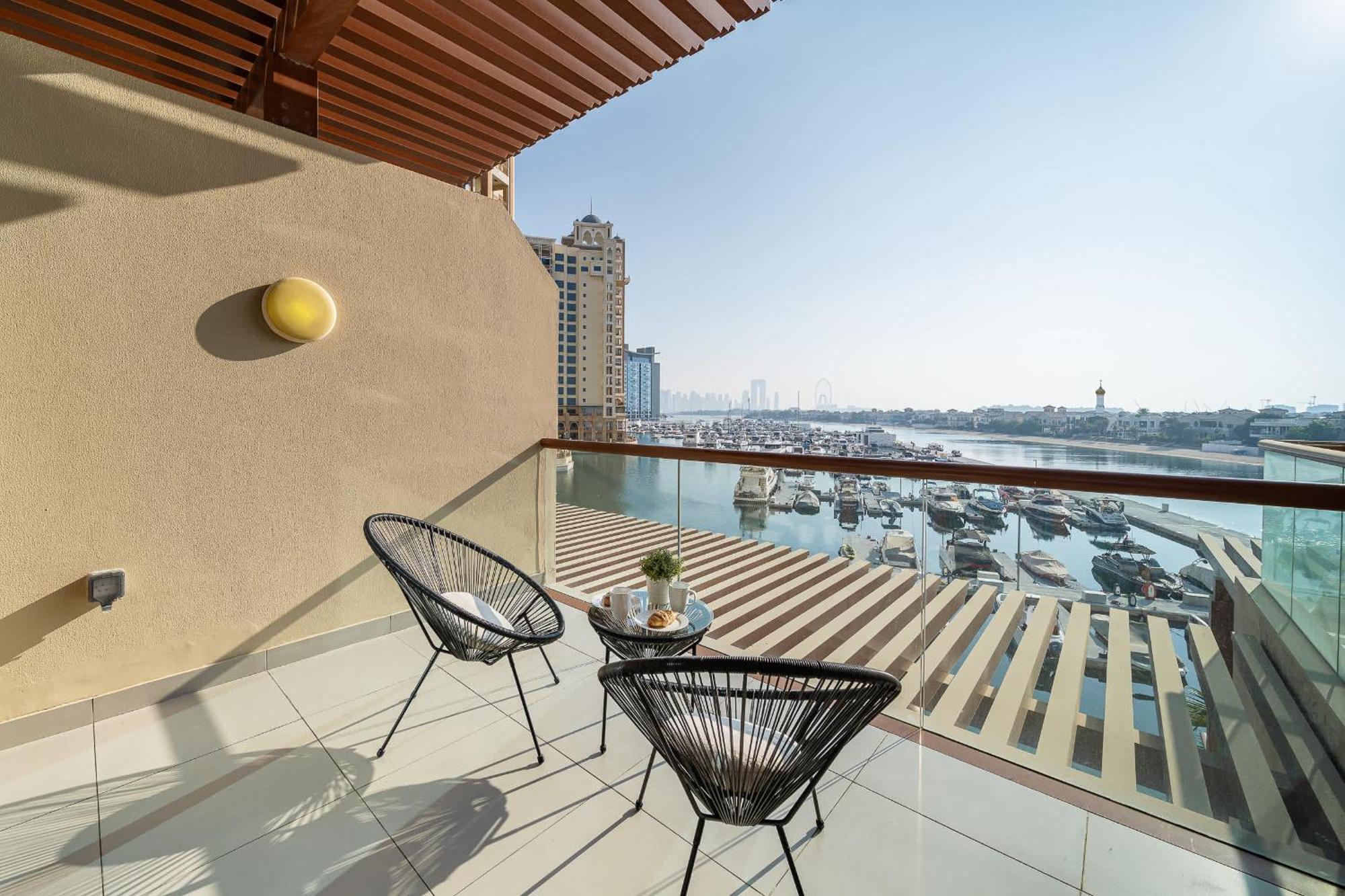 Airstay - Bright - Sea View - Palm Jumeirah - Monthly Offer Available Apartment Dubai